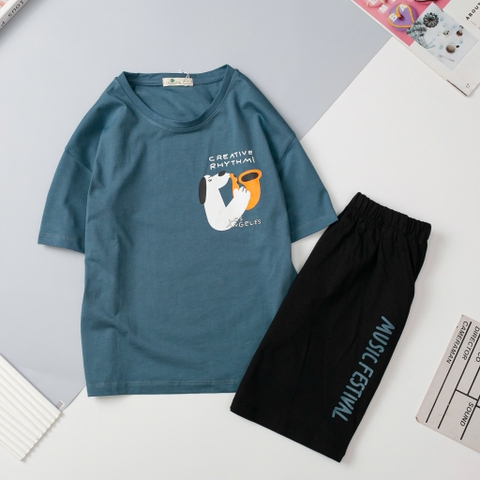 H521 Bộ BT, BG ngắn tay 10/16