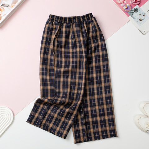 Quần vải dài BG kẻ caro 6/16