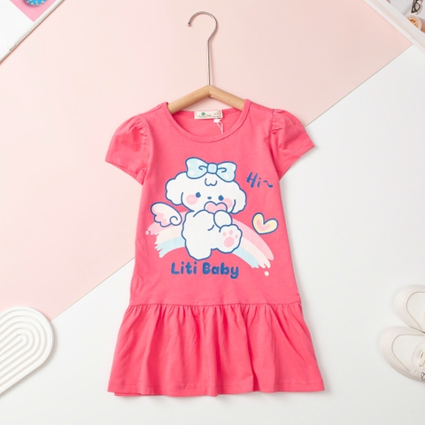 H539 Váy cotton trẻ em - V02 2/12