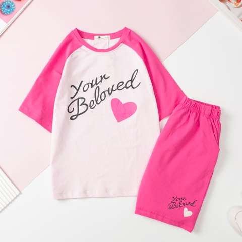 H523 Bộ BG ngắn tay phối 10/16