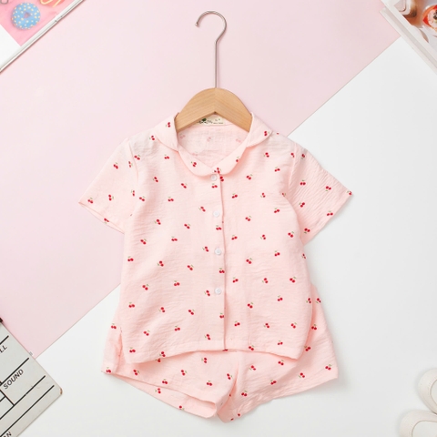 Bộ cotton trẻ em - BG G002 4/14 Pijama đũi
