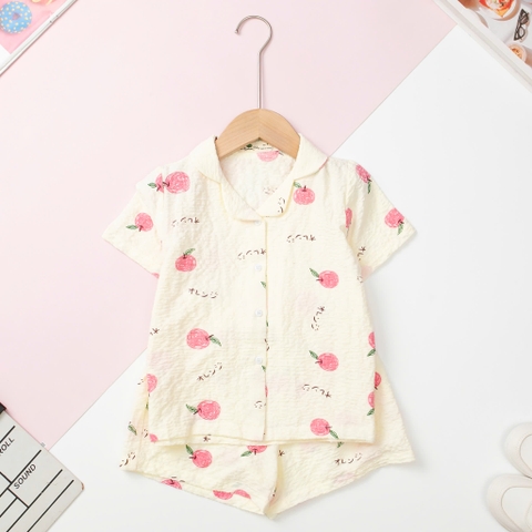 Bộ cotton trẻ em - BG G002 4/14 Pijama đũi