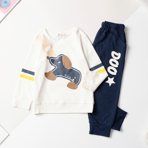 H570 Bộ cotton trẻ em - bé trai ĐB005 2/10