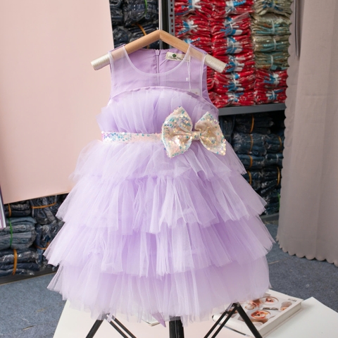 Váy công chúa trẻ em - V10 2/8 nơ eo