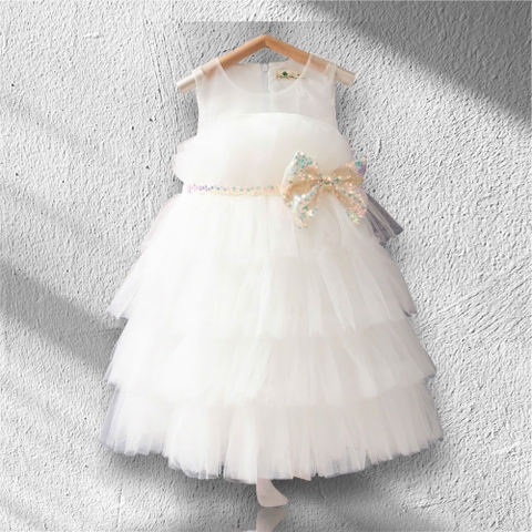 Váy công chúa trẻ em - V10 2/8 nơ eo