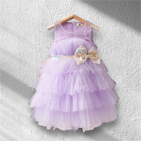 Váy công chúa trẻ em - V10 2/8 nơ eo