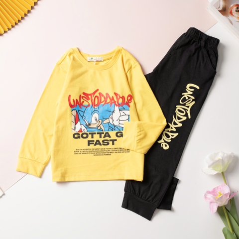 Bộ cotton trẻ em - bé trai ĐB004 4/12 H585