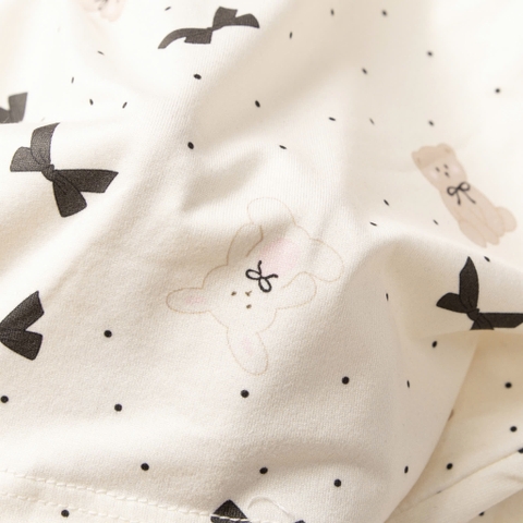Bộ cotton trẻ em - bé gái ĐG005 1/7 tuổi