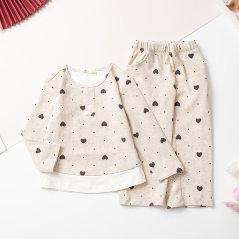 Bộ cotton trẻ em - bé gái  ĐG001  2/12 H597