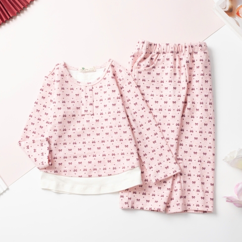 Bộ cotton trẻ em - bé gái  ĐG001  2/12 H597