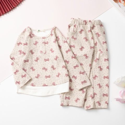 Bộ cotton trẻ em - bé gái  ĐG001  2/12 H597