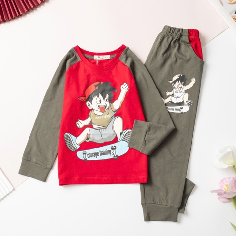 Bộ cotton trẻ em - bé trai 4/12 H585