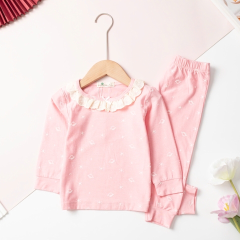 Bộ cotton trẻ em - bé gái ĐG002 2/10 H600