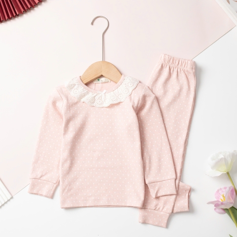 Bộ cotton trẻ em - bé gái ĐG002 2/10 H600