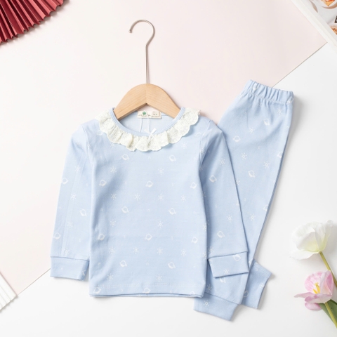 Bộ cotton trẻ em - bé gái ĐG002 2/10 H600