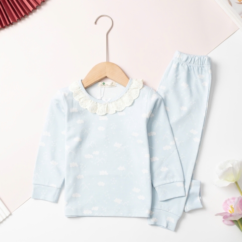 Bộ cotton trẻ em - bé gái ĐG002 2/10 H600