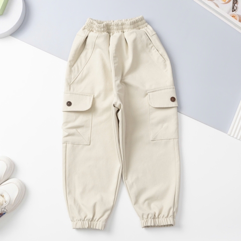 Quần trẻ em - ĐQ08 6/14 kaki túi hộp