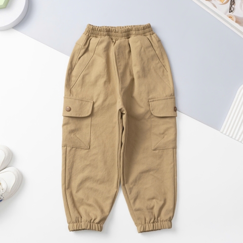 Quần trẻ em - ĐQ08 6/14 kaki túi hộp