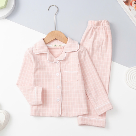 Bộ cotton trẻ em-bé gái ĐG006 2/12 H581