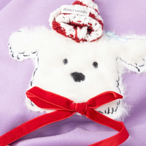 Bộ cotton trẻ em -F09 nỉ Noel 3/7