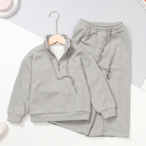 Bộ thời trang trẻ em- F07 6/14 nỉ lót lông