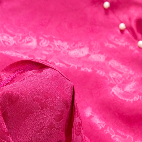 Áo dài trẻ em - AD02 2/12 - BG lụa