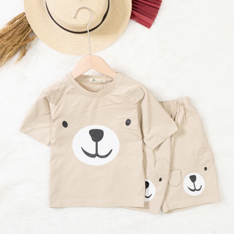 Bộ cotton trẻ em - bé trai B006 2/10-TS01