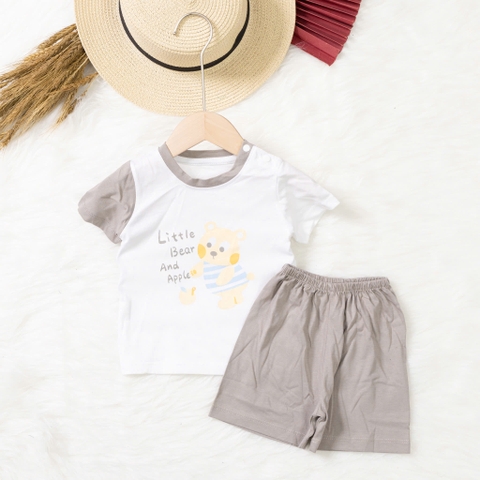 Bộ cotton trẻ em - bé trai B005 9/36-TS03