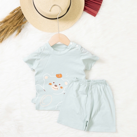 Bộ cotton trẻ em - bé trai B005 9/36-TS03