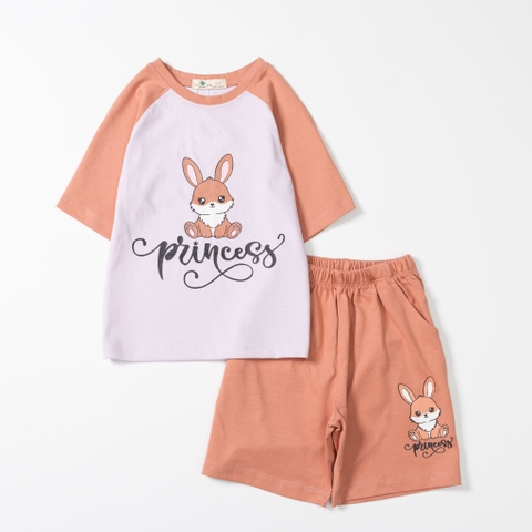 Bộ cotton trẻ em-bé gái G003 2/10