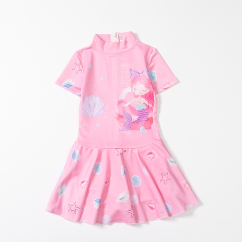 Đồ bơi trẻ em - SW01 2/12-TS22 BG váy liền