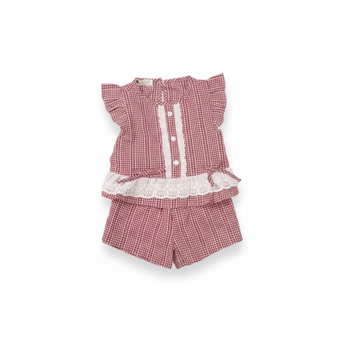 Bộ cotton trẻ em - bé gái G002 2/7-NH20