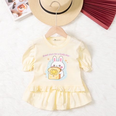 Bộ cotton trẻ em-bé gái G003 2/10