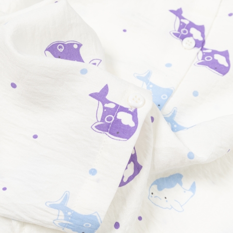 Bộ cotton trẻ em - bé trai B002 4/10