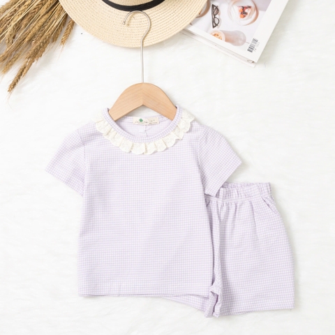 Bộ cotton trẻ em - bé trai B003 1/7-TS08