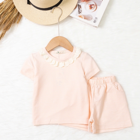 Bộ cotton trẻ em - bé trai B003 1/7-TS08