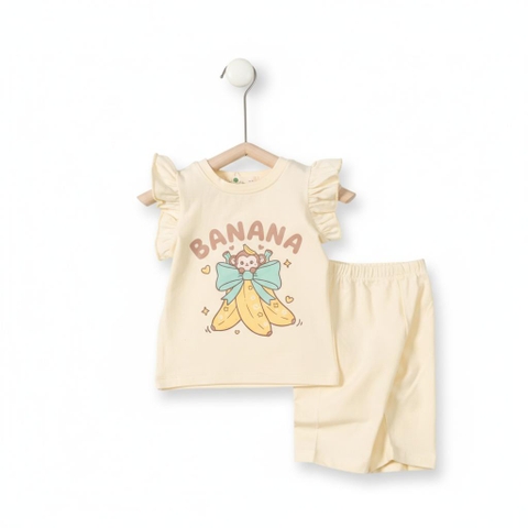 Bộ cotton trẻ em - bé gái G005 1/7 TS25