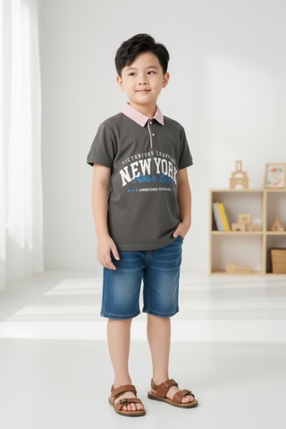 Áo cotton trẻ em - A06 6/14 TS26