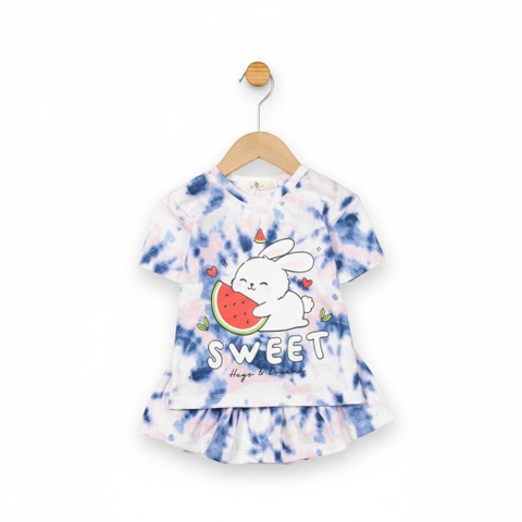Bộ cotton trẻ em - bé gái G003 3/10 TS19