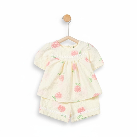 Bộ cotton trẻ em - bé gái G002 2/10