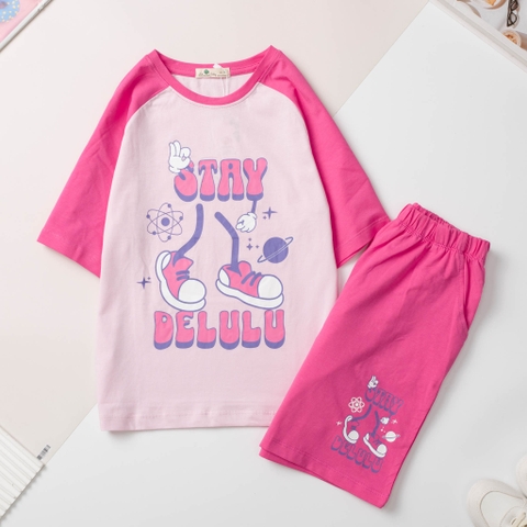 H523 Bộ BG ngắn tay phối 10/16