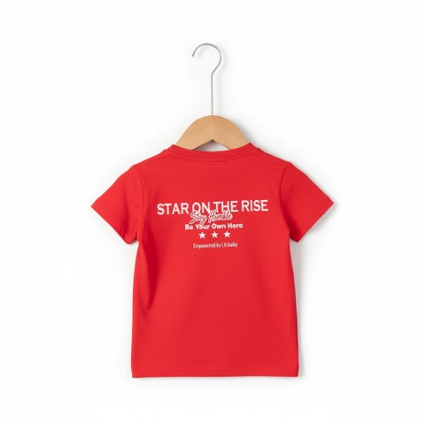 Áo cotton trẻ em - A03 2/10-cờ đỏ