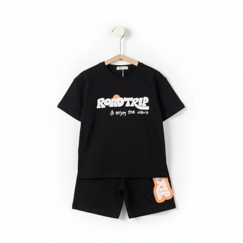 Bộ cotton trẻ em - bé trai B001 8/14-TS09