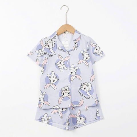 Bộ cotton trẻ em - bé gái G001 8/16-PH575