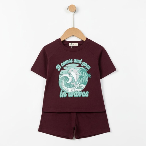 Bộ cotton trẻ em - bé trai B006 2/10 NA31