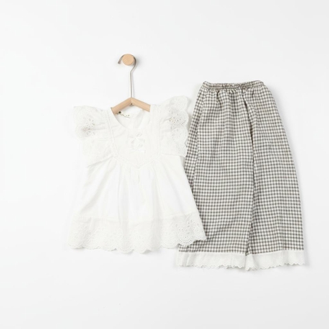 Bộ thời trang trẻ em - F03 4/12 quần dài