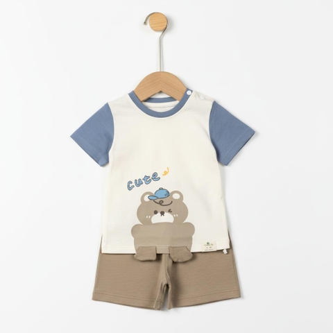 Bộ cotton trẻ em - bé trai B005 9/36-TS03