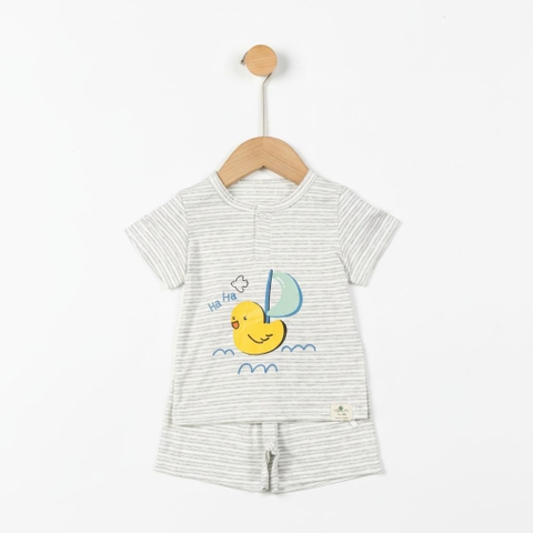 Bộ cotton trẻ em - bé trai B005 9/36-TS03