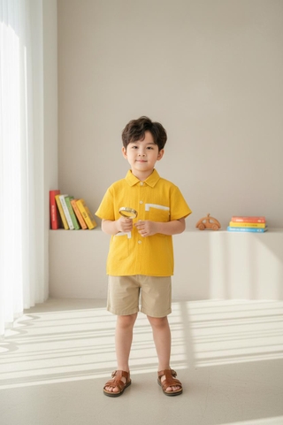 Áo thời trang trẻ em - A05 2/10-sơ mi