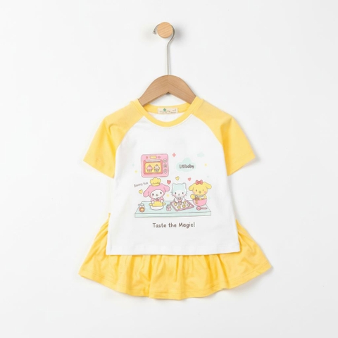 Bộ cotton trẻ em - bé gái G005 2/10-TS29